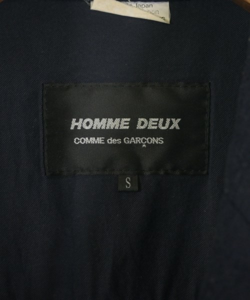COMME des GARCONS HOMME DEUX（コムデギャルソンオムドゥ）カジュアルジャケット 紺 サイズ:S メンズ/2200647471036