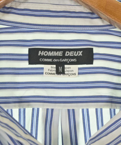 COMME des GARCONS HOMME DEUX（コムデギャルソンオムドゥ）カジュアルシャツ 白 サイズ:M メンズ/2200647614044
