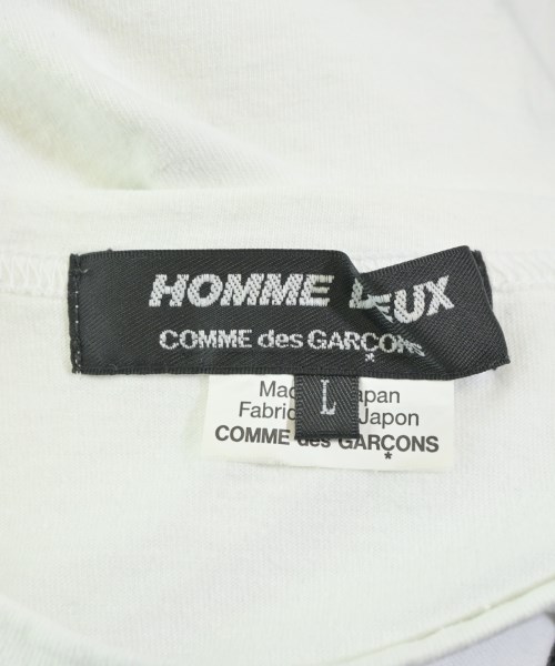 COMME des GARCONS HOMME DEUX（コムデギャルソンオムドゥ）Tシャツ・カットソー 白 サイズ:L メンズ/2200646897042