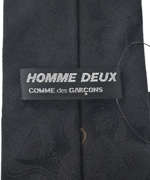 COMME des GARCONS HOMME DEUX（コムデギャルソンオムドゥ）ネクタイ 黒 サイズ:- メンズ/2200649599035