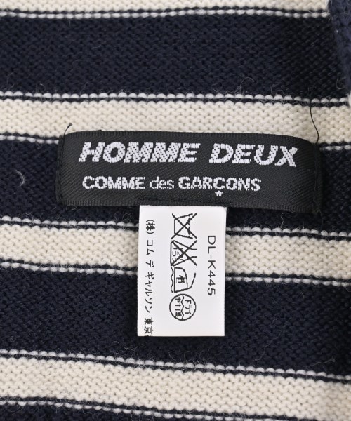COMME des GARCONS HOMME DEUX（コムデギャルソンオムドゥ）マフラー 紺 サイズ:- メンズ/2200650007208