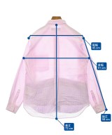 COMME des GARCONS HOMME DEUX（コムデギャルソンオムドゥ）カジュアルシャツ ピンク サイズ:S メンズ/2200650662025