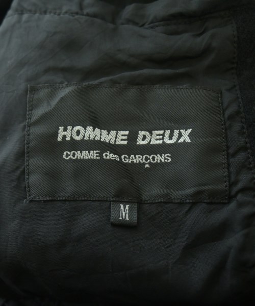 COMME des GARCONS HOMME DEUX（コムデギャルソンオムドゥ）ステンカラーコート 黒 サイズ:M メンズ/2200651489010