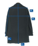 COMME des GARCONS HOMME DEUX（コムデギャルソンオムドゥ）ステンカラーコート 黒 サイズ:M メンズ/2200651489010