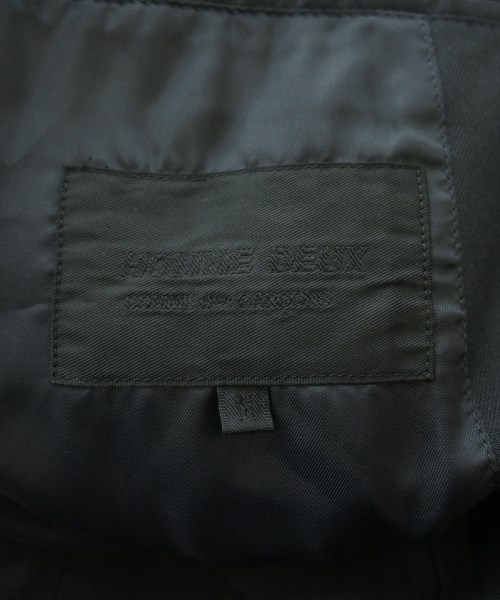 COMME des GARCONS HOMME DEUX（コムデギャルソンオムドゥ）カジュアルジャケット 黒 サイズ:M メンズ/2200651489027