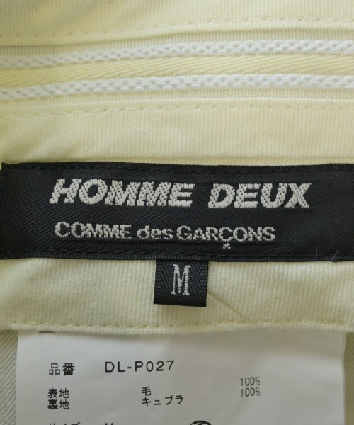 COMME des GARCONS HOMME DEUX（コムデギャルソンオムドゥ）スラックス 黒 サイズ:M メンズ/2200651489041