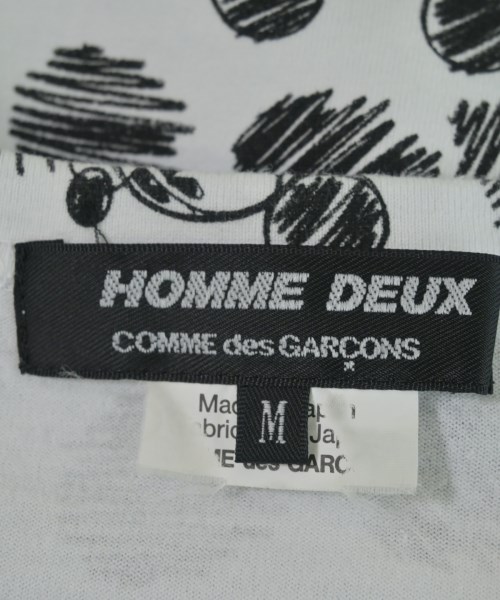 COMME des GARCONS HOMME DEUX（コムデギャルソンオムドゥ）Tシャツ・カットソー 白 サイズ:M メンズ/2200651489126