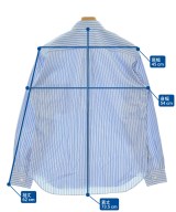 COMME des GARCONS HOMME DEUX（コムデギャルソンオムドゥ）カジュアルシャツ 青 サイズ:M メンズ/2200651489188