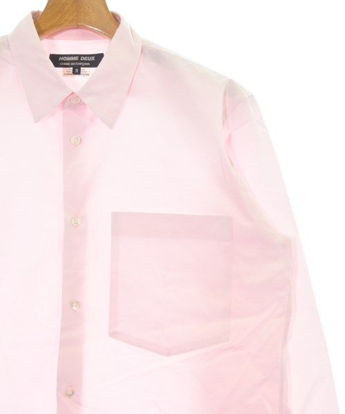COMME des GARCONS HOMME DEUX（コムデギャルソンオムドゥ）カジュアルシャツ ピンク サイズ:M メンズ/2200651489195