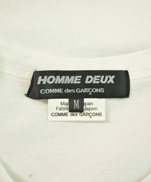 COMME des GARCONS HOMME DEUX（コムデギャルソンオムドゥ）Tシャツ・カットソー 白 サイズ:M メンズ/2200652432091