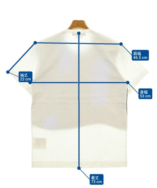 COMME des GARCONS HOMME DEUX（コムデギャルソンオムドゥ）Tシャツ・カットソー 白 サイズ:M メンズ/2200652432091