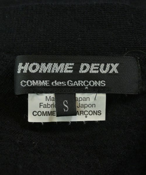 COMME des GARCONS HOMME DEUX（コムデギャルソンオムドゥ）カーディガン 黒 サイズ:S メンズ/2200652618075