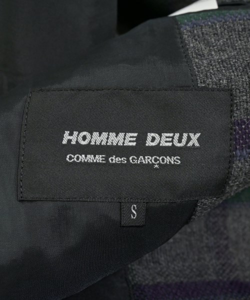 COMME des GARCONS HOMME DEUX（コムデギャルソンオムドゥ）テーラードジャケット グレー サイズ:S メンズ/2200653472089