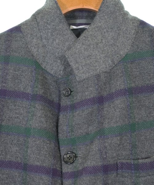 COMME des GARCONS HOMME DEUX（コムデギャルソンオムドゥ）テーラードジャケット グレー サイズ:S メンズ/2200653472089