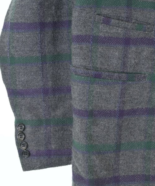 COMME des GARCONS HOMME DEUX（コムデギャルソンオムドゥ）テーラードジャケット グレー サイズ:S メンズ/2200653472089