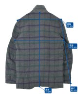 COMME des GARCONS HOMME DEUX（コムデギャルソンオムドゥ）テーラードジャケット グレー サイズ:S メンズ/2200653472089