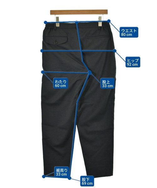 COMME des GARCONS HOMME DEUX（コムデギャルソンオムドゥ）スラックス グレー サイズ:M メンズ/2200702718021