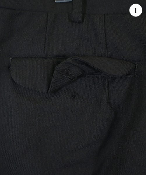 COMME des GARCONS HOMME DEUX（コムデギャルソンオムドゥ）スラックス 黒 サイズ:M メンズ/2200702718038