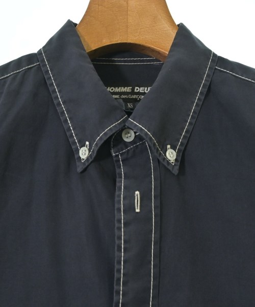COMME des GARCONS HOMME DEUX（コムデギャルソンオムドゥ）カジュアルシャツ 紺 サイズ:XS メンズ/2200702937064