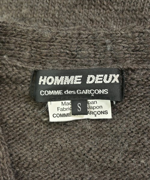 COMME des GARCONS HOMME DEUX（コムデギャルソンオムドゥ）カーディガン 茶 サイズ:S メンズ/2200703085016