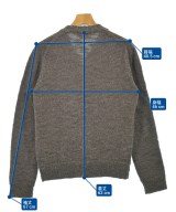 COMME des GARCONS HOMME DEUX（コムデギャルソンオムドゥ）カーディガン 茶 サイズ:S メンズ/2200703085016