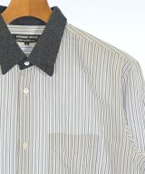 COMME des GARCONS HOMME DEUX（コムデギャルソンオムドゥ）カジュアルシャツ 白 サイズ:L メンズ/2200703152091