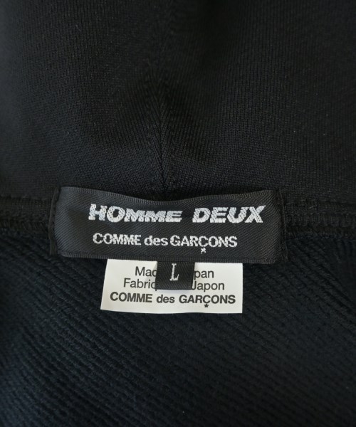 COMME des GARCONS HOMME DEUX（コムデギャルソンオムドゥ）パーカー 黒 サイズ:L メンズ/2200703825056