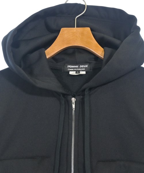 COMME des GARCONS HOMME DEUX（コムデギャルソンオムドゥ）パーカー 黒 サイズ:L メンズ/2200703825056