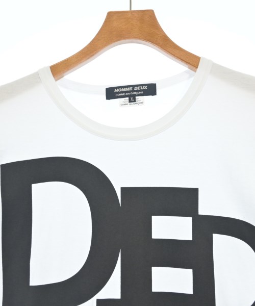 COMME des GARCONS HOMME DEUX（コムデギャルソンオムドゥ）Tシャツ・カットソー 白 サイズ:XL メンズ/2200703825117
