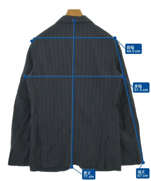 COMME des GARCONS HOMME DEUX（コムデギャルソンオムドゥ）ジャケット 紺 サイズ:L メンズ/2200703906038