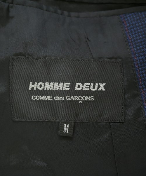 COMME des GARCONS HOMME DEUX（コムデギャルソンオムドゥ）テーラードジャケット 紺 サイズ:M メンズ/2200703906045