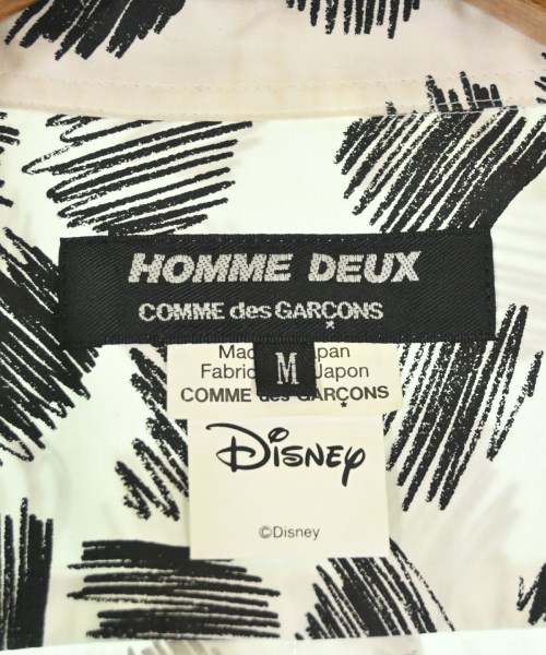 COMME des GARCONS HOMME DEUX（コムデギャルソンオムドゥ）カジュアルシャツ 白 サイズ:M メンズ/2200701954123