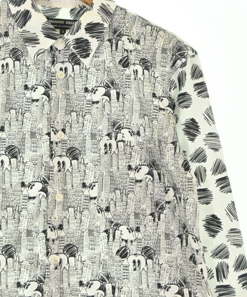 COMME des GARCONS HOMME DEUX（コムデギャルソンオムドゥ）カジュアルシャツ 白 サイズ:M メンズ/2200701954123