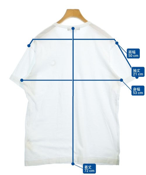 COMME des GARCONS HOMME DEUX（コムデギャルソンオムドゥ）Tシャツ・カットソー 白 サイズ:L メンズ/2200701954130