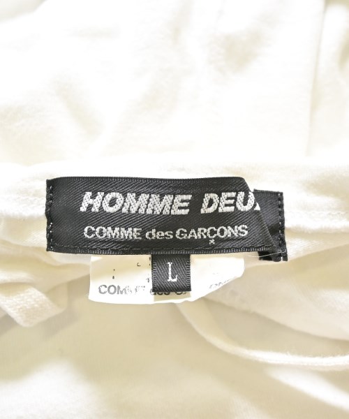 COMME des GARCONS HOMME DEUX（コムデギャルソンオムドゥ）パーカー 白 サイズ:L メンズ/2200701954154