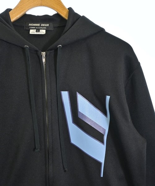 COMME des GARCONS HOMME DEUX（コムデギャルソンオムドゥ）パーカー 黒 サイズ:L メンズ/2200701954208