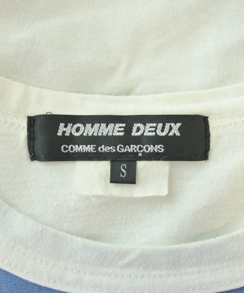COMME des GARCONS HOMME DEUX（コムデギャルソンオムドゥ）Tシャツ・カットソー 白 サイズ:S メンズ/2200704878129