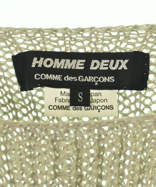 COMME des GARCONS HOMME DEUX（コムデギャルソンオムドゥ）ニット・セーター ベージュ サイズ:S メンズ/2200705268080