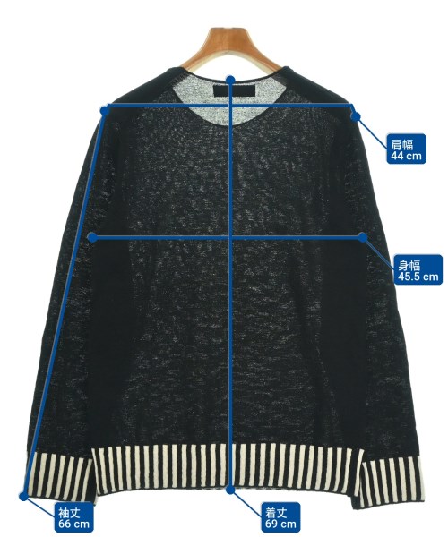 COMME des GARCONS HOMME DEUX（コムデギャルソンオムドゥ）ニット・セーター 黒 サイズ:-(S位) メンズ/2200705268097