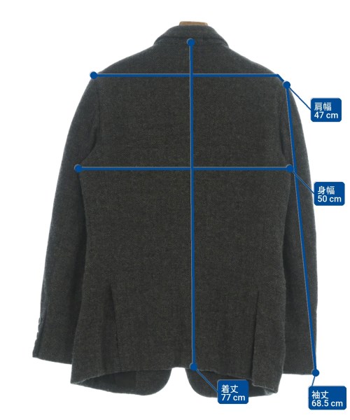 COMME des GARCONS HOMME DEUX（コムデギャルソンオムドゥ）ジャケット グレー サイズ:L メンズ/2200705623094
