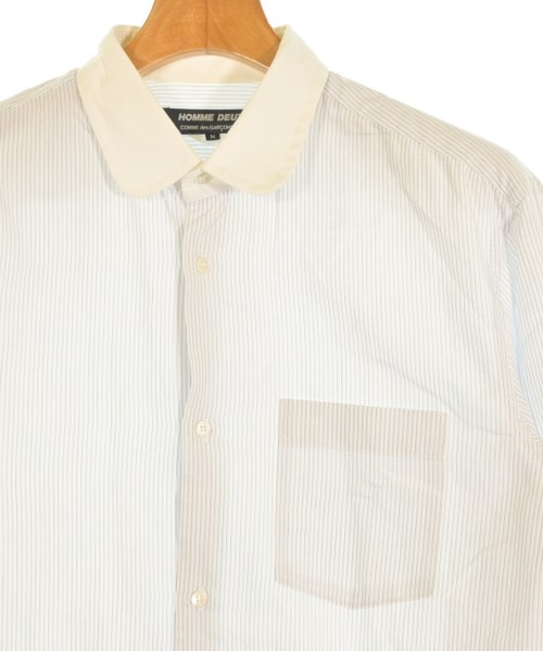 COMME des GARCONS HOMME DEUX（コムデギャルソンオムドゥ）カジュアルシャツ 白 サイズ:M メンズ/2200701906023