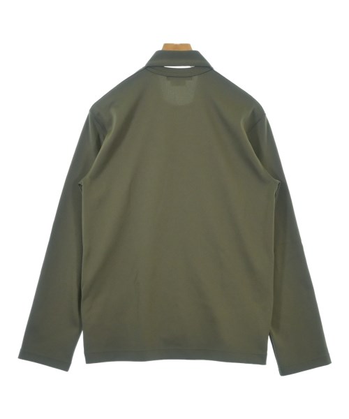 コムデギャルソンオムドゥポリ縮絨 長袖シャツカーキカラー COMME des GARCONS HOMME DEUX（コムデギャルソンオムドゥ）Tシャツ