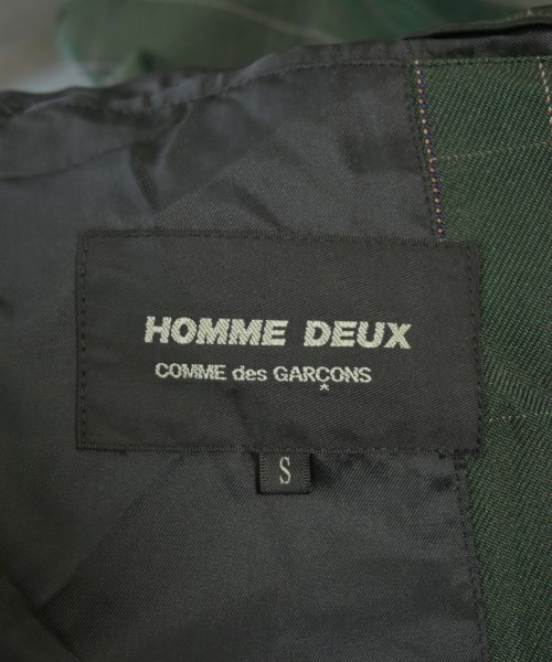 COMME des GARCONS HOMME DEUX（コムデギャルソンオムドゥ）テーラードジャケット 緑 サイズ:S メンズ/2200705995023