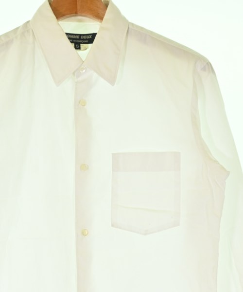 COMME des GARCONS HOMME DEUX（コムデギャルソンオムドゥ）カジュアルシャツ 白 サイズ:XS メンズ/2200705991100