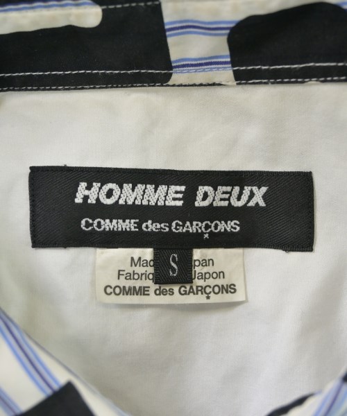 COMME des GARCONS HOMME DEUX（コムデギャルソンオムドゥ）カジュアルシャツ 白 サイズ:S メンズ/2200706486056
