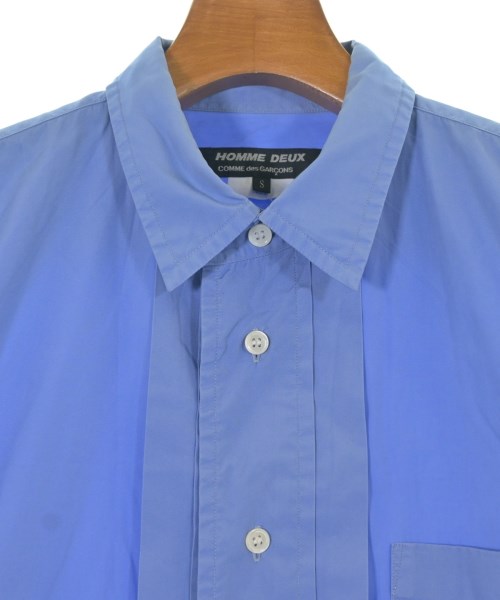 COMME des GARCONS HOMME DEUX（コムデギャルソンオムドゥ）カジュアルシャツ 青 サイズ:S メンズ/2200705073097