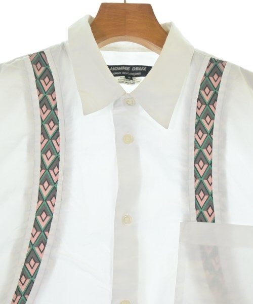 COMME des GARCONS HOMME DEUX（コムデギャルソンオムドゥ）カジュアルシャツ 白 サイズ:M メンズ/2200705073110