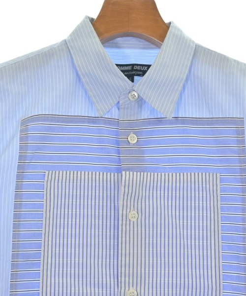 COMME des GARCONS HOMME DEUX（コムデギャルソンオムドゥ）カジュアルシャツ 青 サイズ:S メンズ/2200705073127