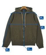 COMME des GARCONS HOMME DEUX（コムデギャルソンオムドゥ）パーカー カーキ サイズ:M メンズ/2200707085012
