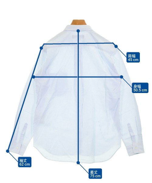 COMME des GARCONS HOMME DEUX（コムデギャルソンオムドゥ）カジュアルシャツ 白 サイズ:M メンズ/2200707753126